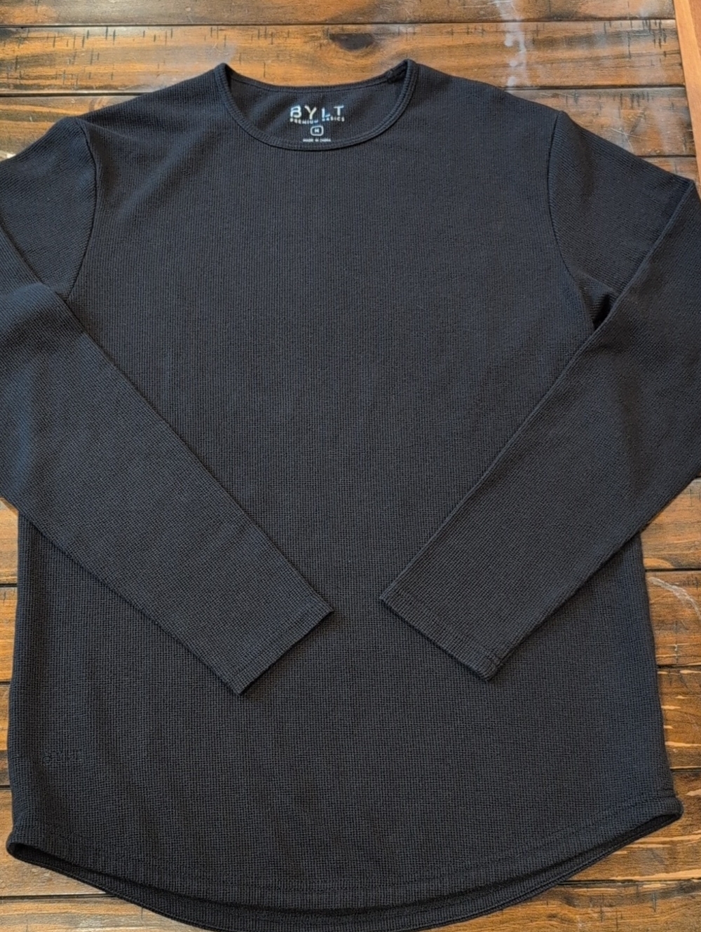BYLT Thermal Drop Cut Long Sleeve